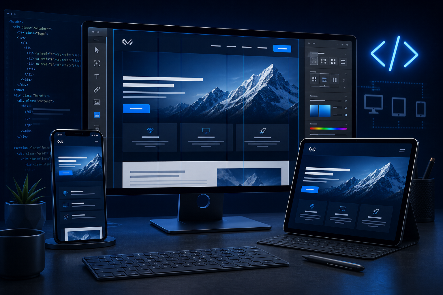 Grafische Darstellung: Webdesign & Weblösungen